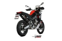 MIVV DAKAR Edelstahl schwarz Aprilia Tuareg 660 22-25