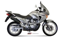 MIVV Suono Edelstahl schwarz Honda XLV 650 Transalp 00-04