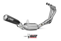 MIVV X-M1 Edelstahl schwarz Yamaha MT-09/FZ-09  13-20