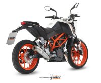 MIVV Ghibli Edelstahl KTM 390 Duke 13-16