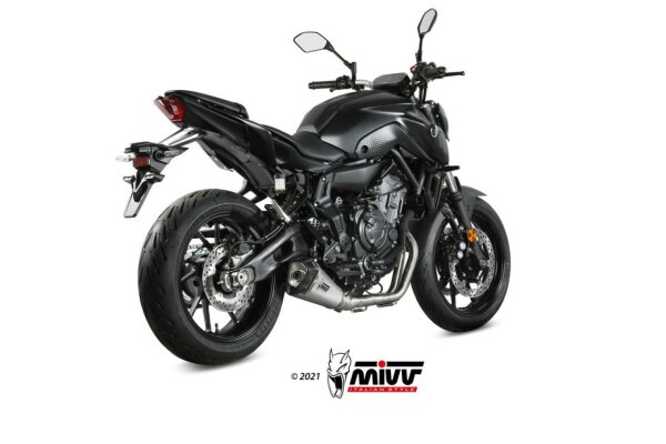 MIVV DELTA RACE Edelstahl YAMAHA MT-07/FZ-07 21-22