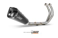 MIVV DELTA RACE Edelstahl Schwarz YAMAHA MT-07/ 21-24