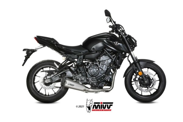 MIVV DELTA RACE Edelstahl YAMAHA MT-07/FZ-07 21-22