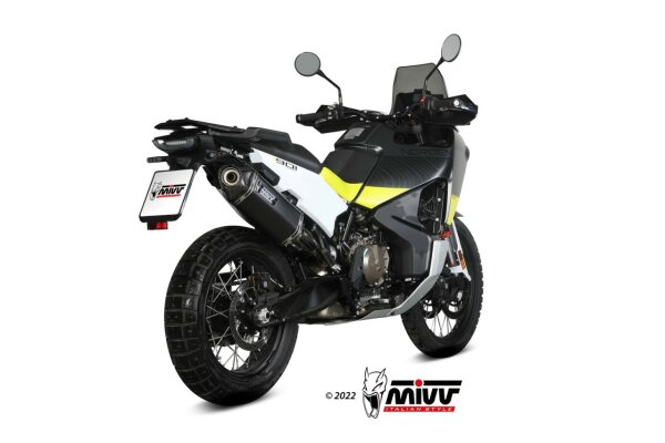 MIVV SPEED EDGE Edelstahl schwarz HUSQVARNA NORDEN 901 22-25
