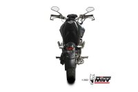 MIVV X-M1 Edelstahl schwarz Zontes ZT 125 U/G1 21-22