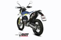 MIVV STR-1 Edelstahl HUSQVARNA 701 Enduro-Supermoto 21-24