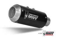 MIVV MK3 Edelstahl schwarz YAMAHA XSR 125 22-24