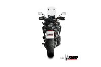 MIVV DELTA RACE Edelstahl schwarz HONDA CB 500 X 21-23