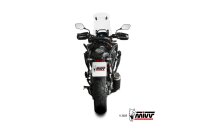 MIVV GPPro Edelstahl schwarz HONDA CB 500 X 21-23