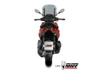 MIVV MOVER Edelstahl schwarz PIAGGIO BEVERLY 400 17-24