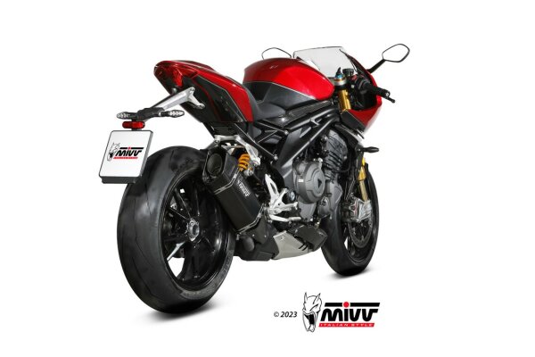 MIVV SR-1 Titan schwarz TRIUMPH Speed Triple 1200 RR-RS 21-23