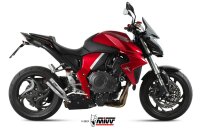 MIVV DOUBLE GUN Edelstahl HONDA CB 1000 R 08-17