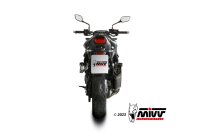 MIVV SR-1 Edelstahl schwarz HONDA CB 750 HORNET 23-26