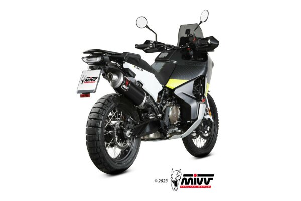 MIVV DAKAR Edelstahl schwarz HUSQVARNA NORDEN 901 22-25