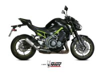 MIVV MK3 Edelstahl KAWASAKI Z900 A2 17-25