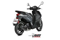 MIVV MOVER Edelstahl schwarz PIAGGIO LIBERTY 125 19-23
