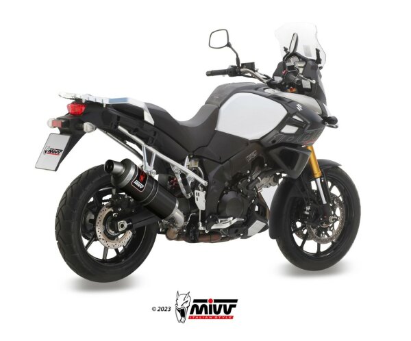 MIVV DAKAR Edelstahl schwarz SUZUKI DL V-STROM 1000-XT 14-25
