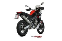 Storm by MIVV Oval Edelstahl APRILIA TUAREG 660 22-24