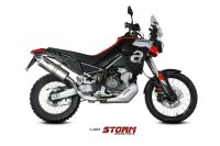 Storm by MIVV Oval Edelstahl APRILIA TUAREG 660 22-24