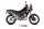 Storm by MIVV Oval Edelstahl schwarz APRILIA TUAREG 660 22-24