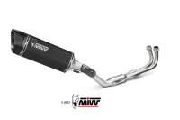 MIVV SR-1 Edelstahl schwarz YAMAHA T-MAX 560 22-23