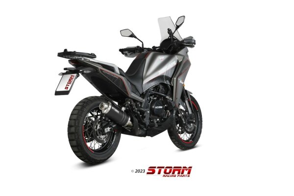 Storm by MIVV Oval Edelstahl MOTO MORINI X-CAPE 21-23