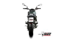 MIVV X-M1 Edelstahl schwarz BENELLI LEONCINO 800 TRAIL 22-23