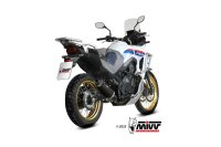 MIVV Oval Edelstahl schwarz HONDA XL750 TRANSALP 23-25