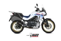 MIVV Oval Edelstahl schwarz HONDA XL750 TRANSALP 23-25