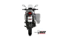 MIVV Oval Edelstahl schwarz HONDA XL750 TRANSALP 23-25