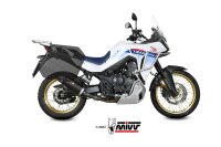 MIVV Oval Edelstahl schwarz HONDA XL750 TRANSALP 23-25