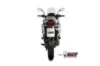 MIVV DAKAR Edelstahl schwarz HONDA XL750 TRANSALP 23-25