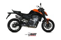 MIVV X-M5 Edelstahl schwarz KTM 790-890 DUKE 18-24