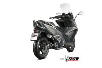MIVV GPPro Edelstahl schwarz KYMCO AK 550 21-24