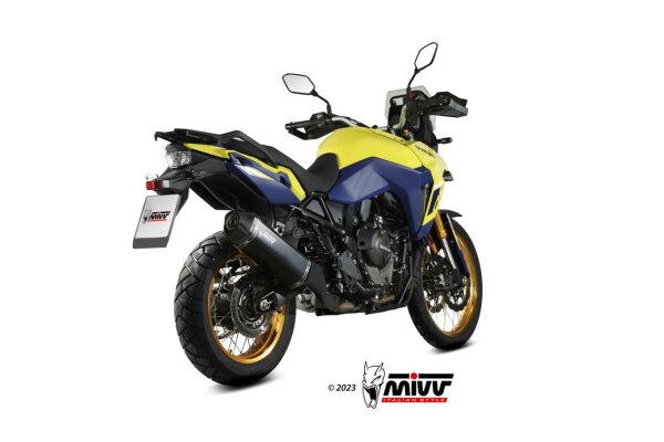 MIVV Speed Edge Edelstahl schwarz SUZUKI V-STROM 800 DE-SE 23-25