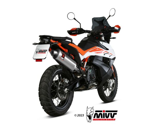 MIVV DAKAR Edelstahl KTM 790 ADVENTURE-R 19-25