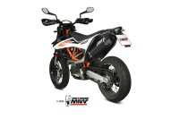 MIVV STR1 Edelstahl schwarz KTM 690 ENDURO R 19-20