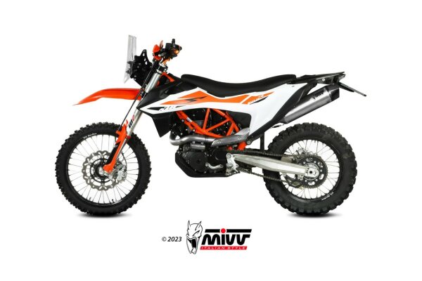 MIVV STR1 Edelstahl KTM 690 ENDURO R 19-20