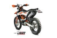 MIVV STR1 Edelstahl KTM 690 ENDURO R 19-20