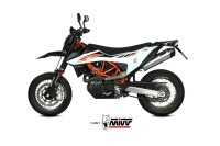 MIVV STR1 Edelstahl KTM 690 ENDURO R 19-20