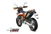 MIVV STR1 Edelstahl KTM 690 ENDURO R 19-20