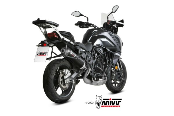 MIVV OVAL CARBON with carbon cap BENELLI TRK 702 / X 23-25