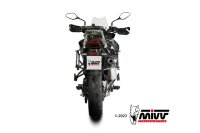 MIVV Oval Edelstahl BENELLI TRK 702 / X 23-25
