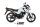 MIVV GP Edelstahl schwarz HONDA CB 125 F 21-24