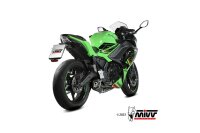 MIVV DELTA RACE Edelstahl schwarz KAWASAKI NINJA 650-Z 650 24-25