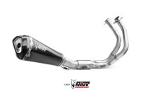 MIVV DELTA RACE Edelstahl schwarz KAWASAKI NINJA 650-Z 650 24-25