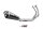 MIVV DELTA RACE Edelstahl schwarz KAWASAKI NINJA 650-Z 650 24-25