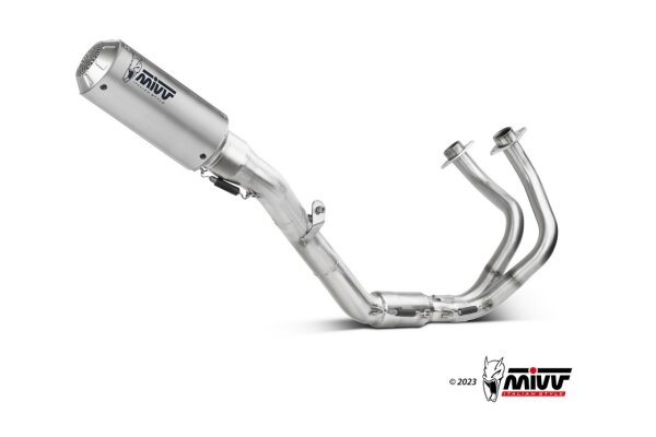 MIVV MK3 Edelstahl KAWASAKI NINJA-Z 650 24-25