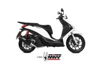 MIVV MOVER Edelstahl schwarz PIAGGIO MEDLEY 125 S 21-23