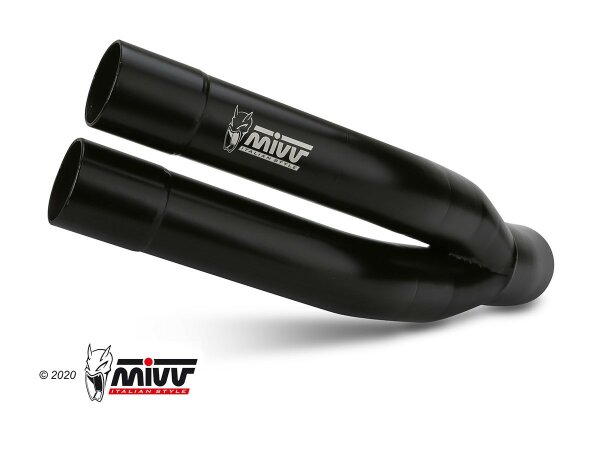 MIVV DOUBLE GUN BLACK SUZUKI GLADIUS 09-15